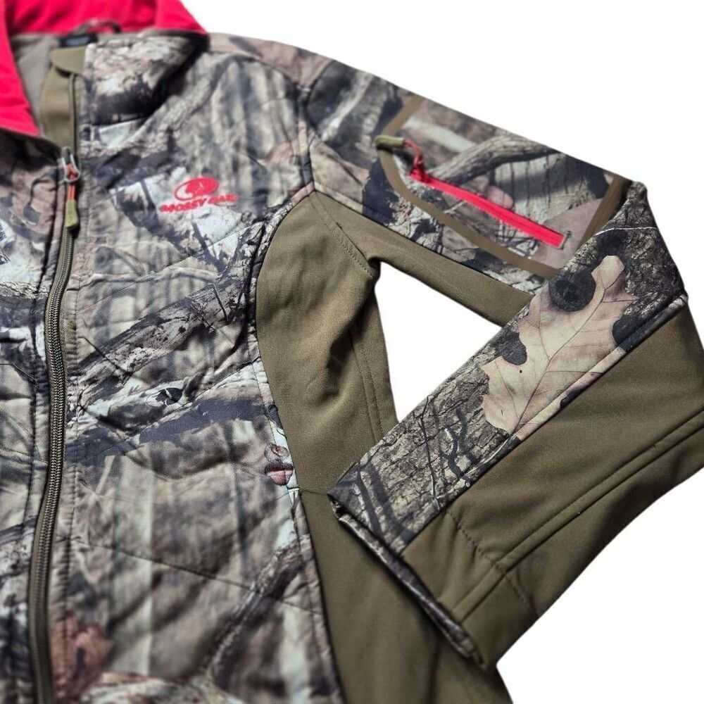 Mossy Oak Break Up Camouflage fitted Jacket S - Picture 2 of 4
